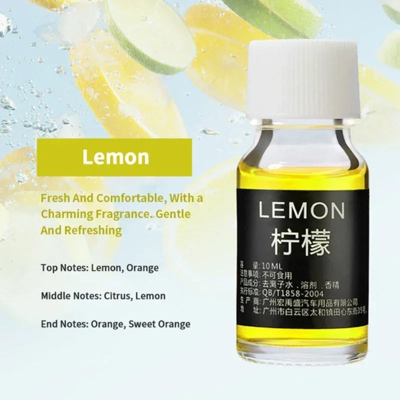 Plant Aromatherapy Oil for Diffuser Humidifier Household/Vehicles Air Freshener Fragrance/Essential Oil Car Interier Accessories