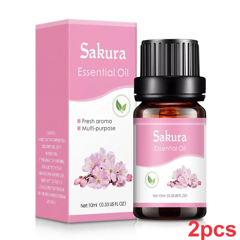 Plant Aromatherapy Oil for Diffuser Humidifier Household/Vehicles Air Freshener Fragrance/Essential Oil Car Interier Accessories