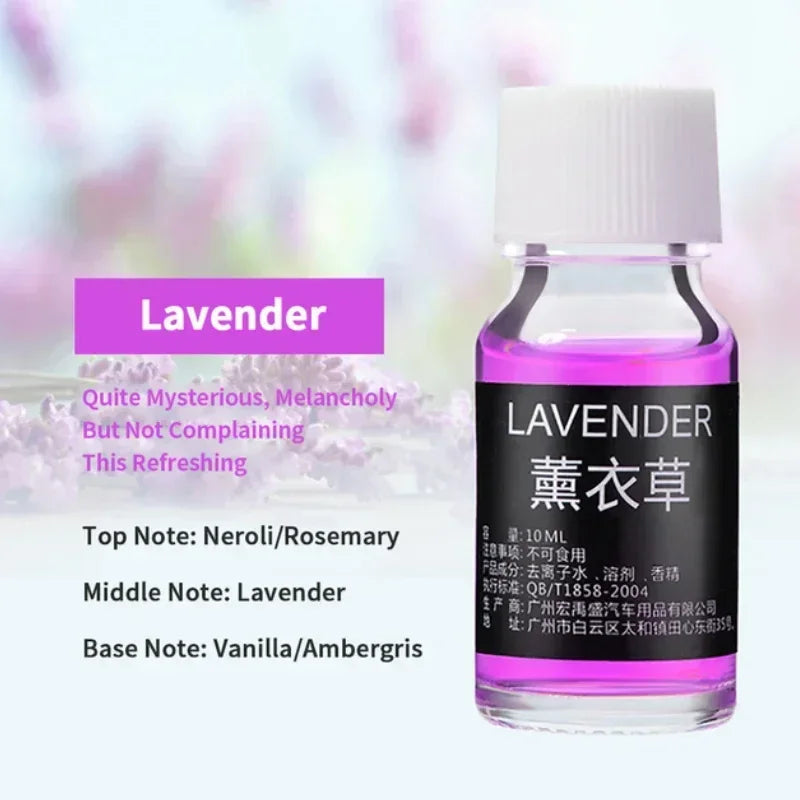 Plant Aromatherapy Oil for Diffuser Humidifier Household/Vehicles Air Freshener Fragrance/Essential Oil Car Interier Accessories
