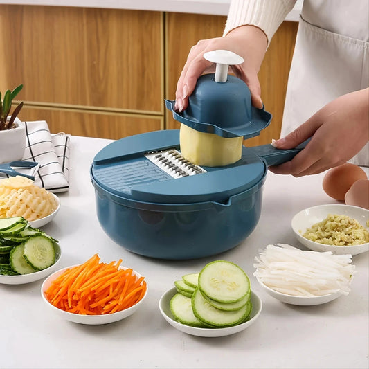 9-in-1 Multi-Functional Vegetable Cutter