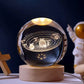 3D Crystal Galaxy Night Light – Glowing Planetary Lamp