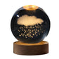 3D Planetary Crystal Night Light