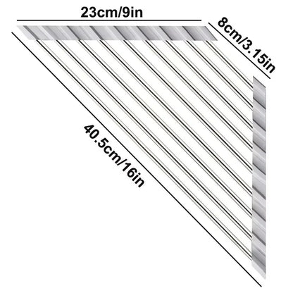 Roll Up Triangle Dish