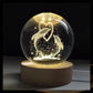 3D Crystal Galaxy Night Light – Planetary LED Lamp