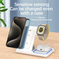 3-in-1 Foldable Wireless Fast Charger Station for iPhone & Apple Watch
