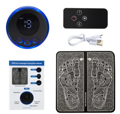 Electric Foot Massager Pad with EMS Muscle Stimulation