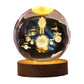 3D Planetary Crystal Night Light
