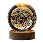 3D Planetary Crystal Night Light
