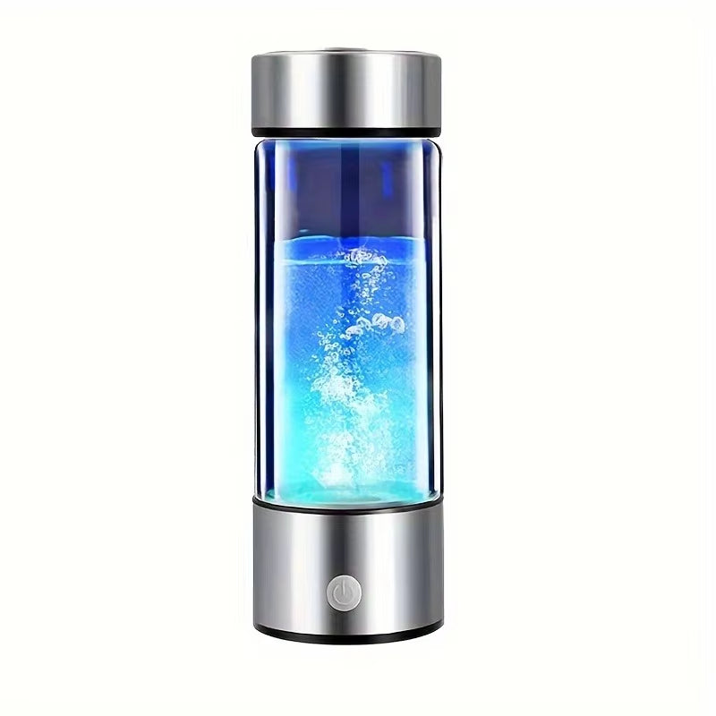 1800PPB Hydrogen Water Bottle,Hydrogen Water Generator,420Ml Portable Hydrogen Generator 3Min Quick Electrolysis Health Cup